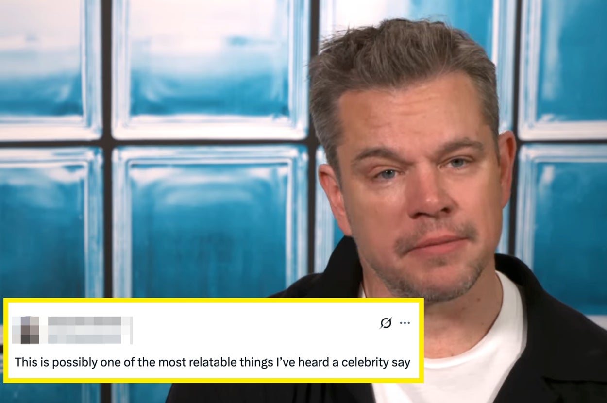 Matt Damon Recalled A Calvin Klein Sales Assistant Refusing To Let Him Buy His Own Underwear After “Good Will Hunting,” And Regular People Are Tireddddd — image 1
