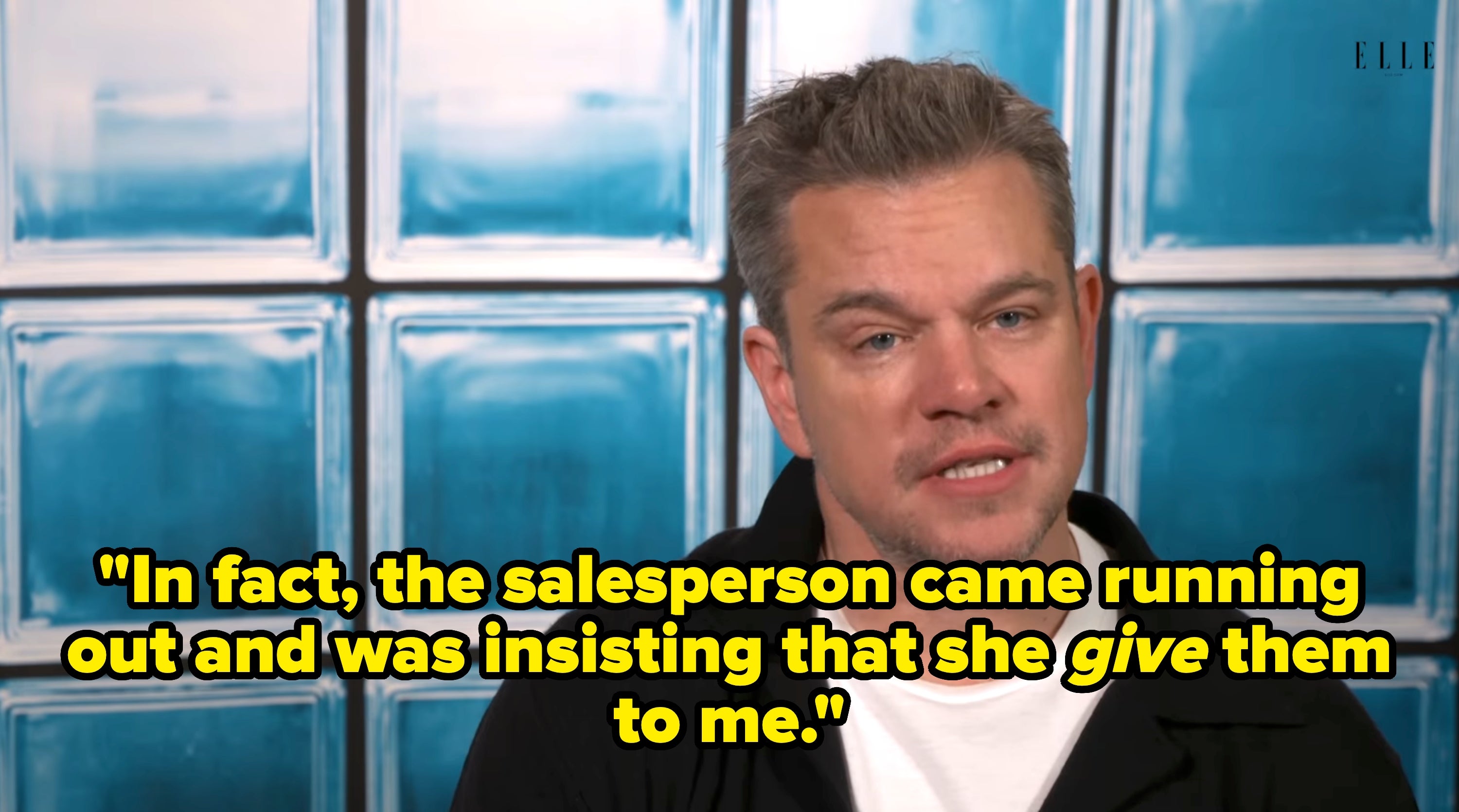 Matt Damon Recalled A Calvin Klein Sales Assistant Refusing To Let Him Buy His Own Underwear After “Good Will Hunting,” And Regular People Are Tireddddd — image 14