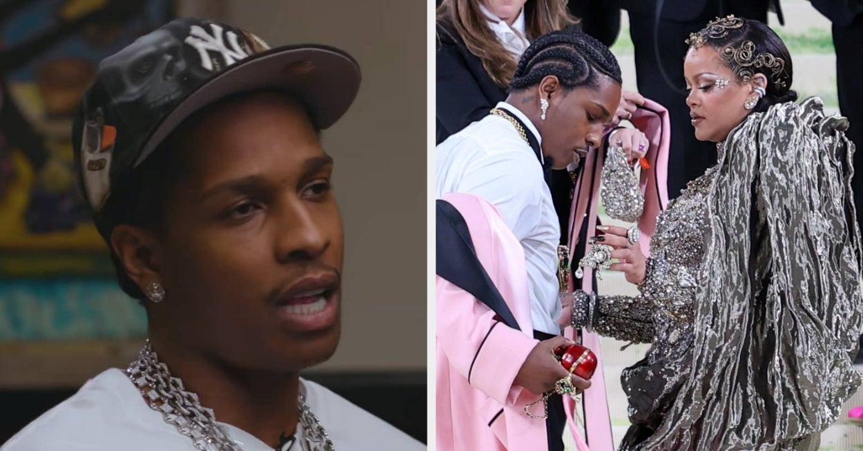 A$AP Rocky Finally Addressed That Viral Video Of Him And Rihanna “Arguing” After The Met Gala — image 2