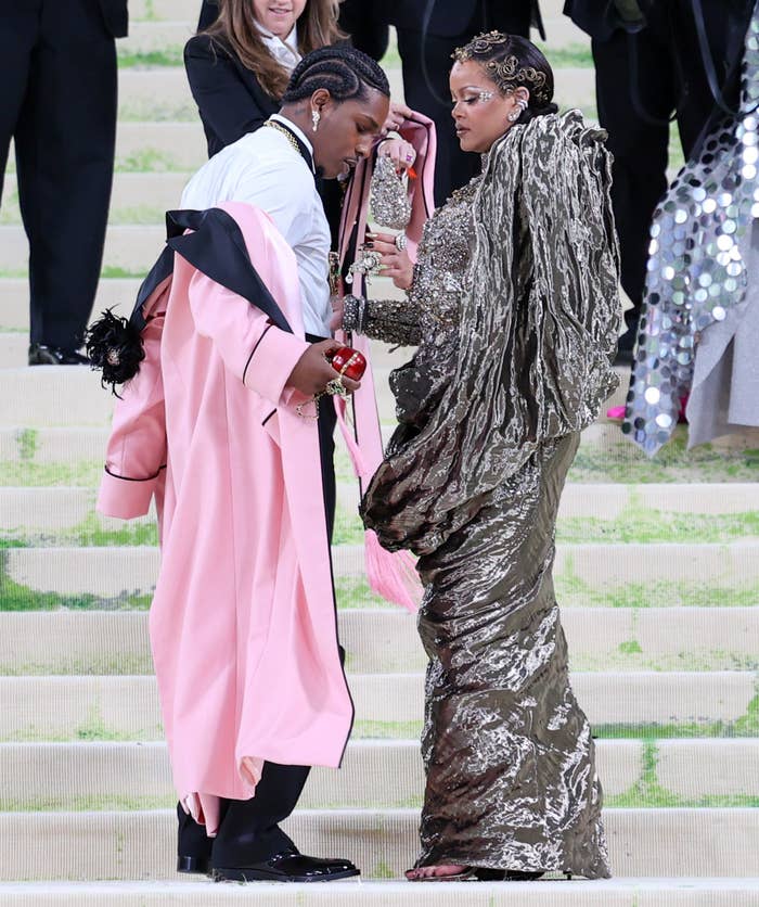 A$AP Rocky Finally Addressed That Viral Video Of Him And Rihanna “Arguing” After The Met Gala — image 5