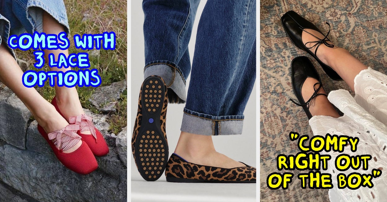 17 Chic Ballet Flats That Are Actually Comfortable Enough To Walk In — image 1