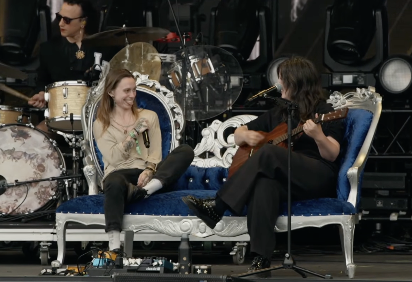 Julien Baker Joins Lucy Dacus For "Bullseye" At Outside Lands — image 1
