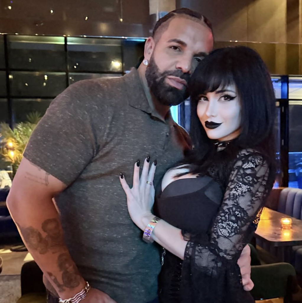 Drake Finally Found A Goth Baddie To Bark At — image 1