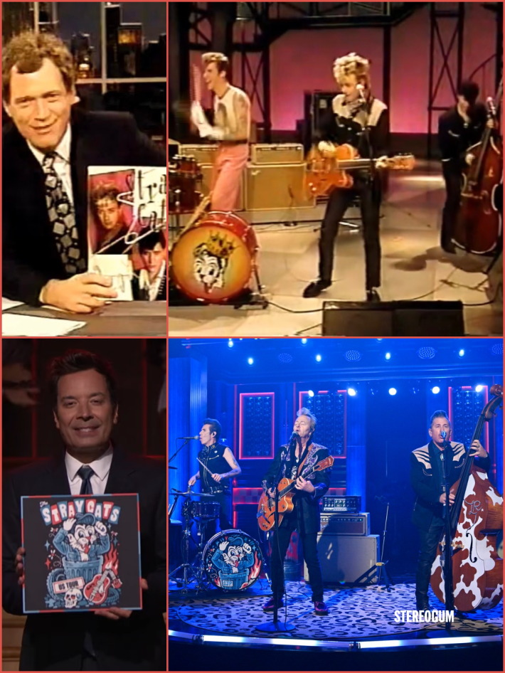 The Stray Cats Play Late Night TV For The First Time In 36 Years — image 5