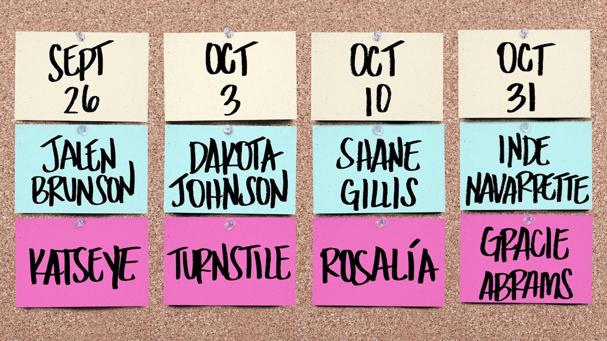 Turnstile, Rosalía, KATSEYE Booked For 'SNL' Season 52 — image 4