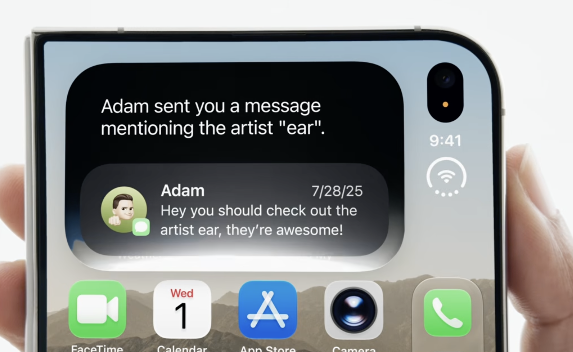 ear Featured In iPhone Duo Commercial — image 1