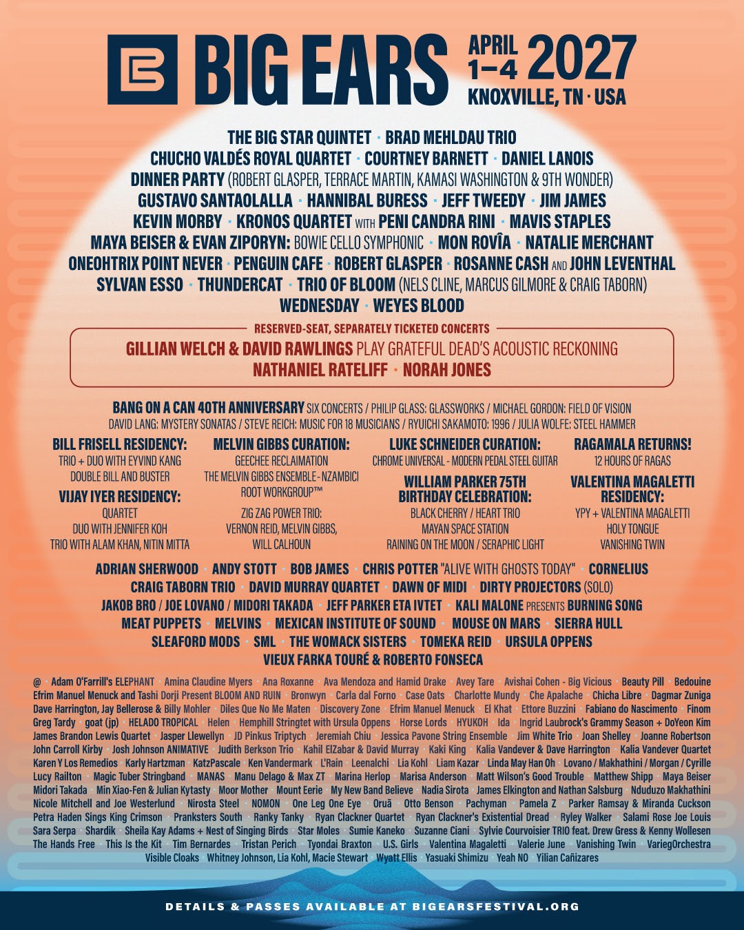 Big Ears 2027 Has Jeff Tweedy, Wednesday, Oneohtrix Point Never, & Much More — image 5