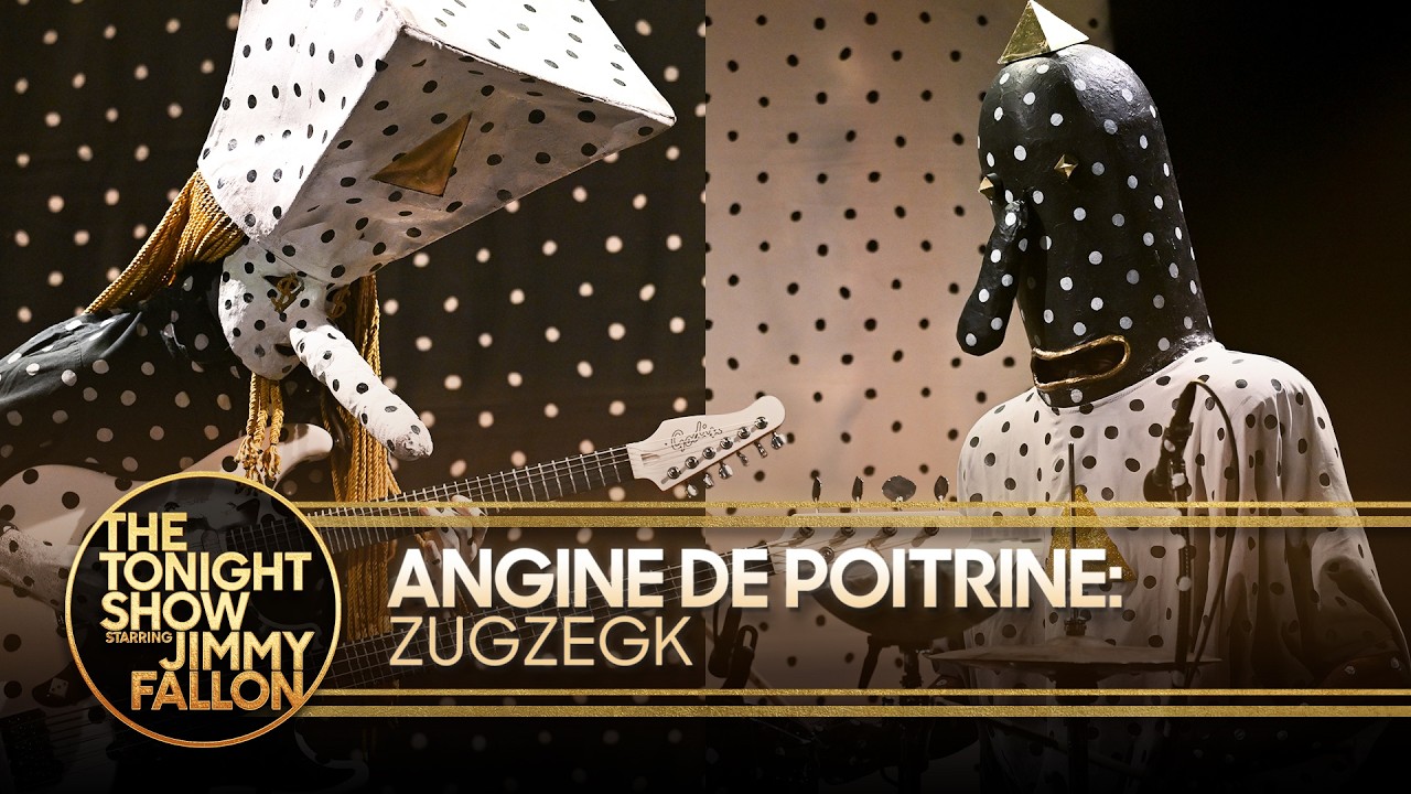 Angine de Poitrine Make US TV Debut On 'Fallon'